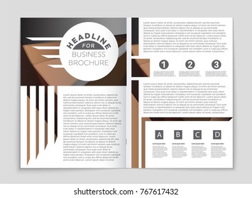 Abstract vector layout background set. For art template design, list, front page, mockup brochure theme style, banner, idea, cover, booklet, print, flyer, book, blank, card, ad, sign, sheet,, a4.