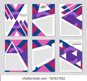 Abstract vector layout background set. For art template design, list, front page, mockup brochure theme style, banner, idea, cover, booklet, print, flyer, book, blank, card, ad, sign, sheet,, a4.