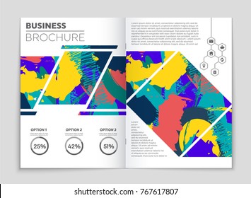 Abstract vector layout background set. For art template design, list, front page, mockup brochure theme style, banner, idea, cover, booklet, print, flyer, book, blank, card, ad, sign, sheet, a4