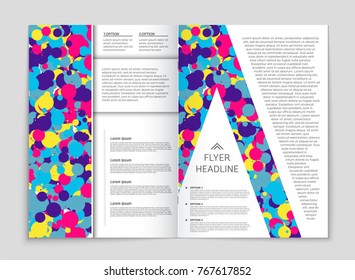 Abstract vector layout background set. For art template design, list, front page, mockup brochure theme style, banner, idea, cover, booklet, print, flyer, book, blank, card, ad, sign, sheet, a4.