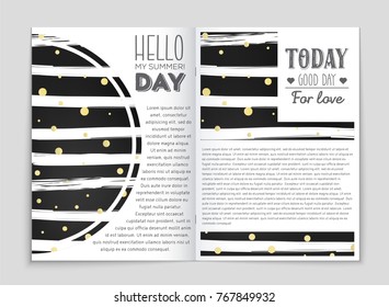 Abstract vector layout background set. For art template design, list, front page, mockup brochure theme style, banner, idea, cover, booklet, print, flyer, book, blank, card, ad, sign, sheet, a4