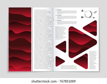 Abstract vector layout background set. For art template design, list, front page, mockup brochure theme style, banner, idea, cover, booklet, print, flyer, book, blank, card, ad, sign, sheet, a4.