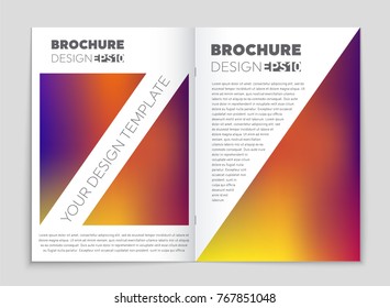 Abstract vector layout background set. For art template design, list, front page, mockup brochure theme style, banner, idea, cover, booklet, print, flyer, book, blank, card, ad, sign, sheet,, a4.