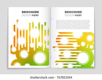 Abstract vector layout background set. For art template design, list, front page, mockup brochure theme style, banner, idea, cover, booklet, print, flyer, book, blank, card, ad, sign, sheet, a4.