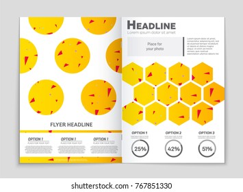 Abstract vector layout background set. For art template design, list, front page, mockup brochure theme style, banner, idea, cover, booklet, print, flyer, book, blank, card, ad, sign, sheet, a4