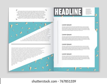 Abstract vector layout background set. For art template design, list, front page, mockup brochure theme style, banner, idea, cover, booklet, print, flyer, book, blank, card, ad, sign, sheet, a4