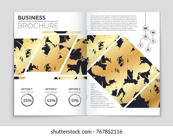 Abstract vector layout background set. For art template design, list, front page, mockup brochure theme style, banner, idea, cover, booklet, print, flyer, book, blank, card, ad, sign, sheet, a4.