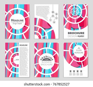Abstract vector layout background set. For art template design, list, front page, mockup brochure theme style, banner, idea, cover, booklet, print, flyer, book, blank, card, ad, sign, sheet,, a4.