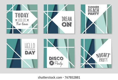 Abstract vector layout background set. For art template design, list, front page, mockup brochure theme style, banner, idea, cover, booklet, print, flyer, book, blank, card, ad, sign, sheet,, a4.
