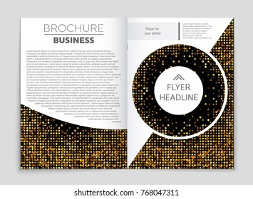 Abstract vector layout background set. For art template design, list, front page, mockup brochure theme style, banner, idea, cover, booklet, print, flyer, book, blank, card, ad, sign, sheet, a4