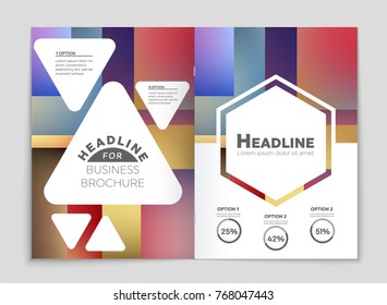 Abstract vector layout background set. For art template design, list, front page, mockup brochure theme style, banner, idea, cover, booklet, print, flyer, book, blank, card, ad, sign, sheet, a4