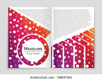 Abstract vector layout background set. For art template design, list, front page, mockup brochure theme style, banner, idea, cover, booklet, print, flyer, book, blank, card, ad, sign, sheet, a4