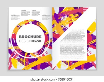 Abstract vector layout background set. For art template design, list, front page, mockup brochure theme style, banner, idea, cover, booklet, print, flyer, book, blank, card, ad, sign, sheet, a4