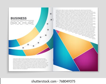 Abstract vector layout background set. For art template design, list, front page, mockup brochure theme style, banner, idea, cover, booklet, print, flyer, book, blank, card, ad, sign, sheet, a4