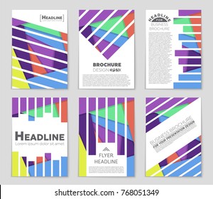 Abstract vector layout background set. For art template design, list, front page, mockup brochure theme style, banner, idea, cover, booklet, print, flyer, book, blank, card, ad, sign, sheet,, a4.