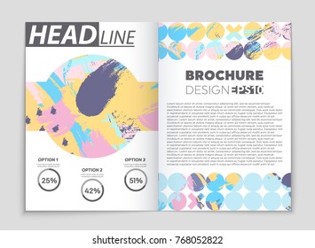 Abstract vector layout background set. For art template design, list, front page, mockup brochure theme style, banner, idea, cover, booklet, print, flyer, book, blank, card, ad, sign, sheet, a4