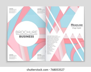 Abstract vector layout background set. For art template design, list, front page, mockup brochure theme style, banner, idea, cover, booklet, print, flyer, book, blank, card, ad, sign, sheet,, a4.