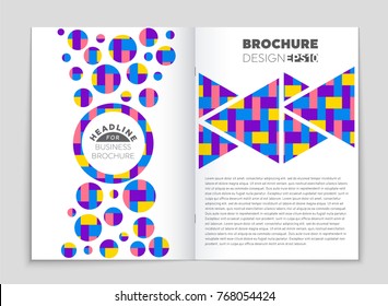 Abstract vector layout background set. For art template design, list, front page, mockup brochure theme style, banner, idea, cover, booklet, print, flyer, book, blank, card, ad, sign, sheet, a4