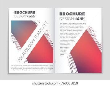 Abstract vector layout background set. For art template design, list, front page, mockup brochure theme style, banner, idea, cover, booklet, print, flyer, book, blank, card, ad, sign, sheet, a4.