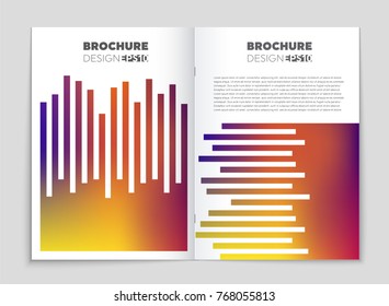 Abstract vector layout background set. For art template design, list, front page, mockup brochure theme style, banner, idea, cover, booklet, print, flyer, book, blank, card, ad, sign, sheet,, a4.