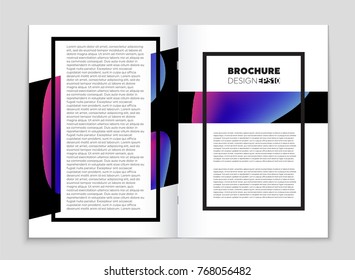 Abstract vector layout background set. For art template design, list, front page, mockup brochure theme style, banner, idea, cover, booklet, print, flyer, book, blank, card, ad, sign, sheet, a4