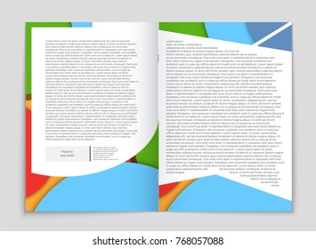 Abstract vector layout background set. For art template design, list, front page, mockup brochure theme style, banner, idea, cover, booklet, print, flyer, book, blank, card, ad, sign, sheet,, a4.
