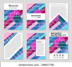 Abstract vector layout background set. For art template design, list, front page, mockup brochure theme style, banner, idea, cover, booklet, print, flyer, book, blank, card, ad, sign, sheet,, a4.