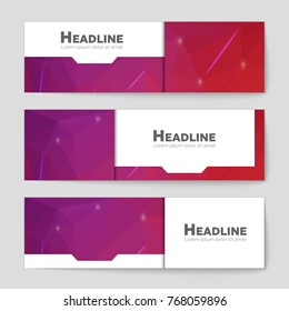 Abstract vector layout background set. For art template design, list, front page, mockup brochure theme style, banner, idea, cover, booklet, print, flyer, book, blank, card, ad, sign, sheet, a4