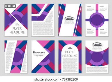 Abstract vector layout background set. For art template design, list, front page, mockup brochure theme style, banner, idea, cover, booklet, print, flyer, book, blank, card, ad, sign, sheet,, a4.
