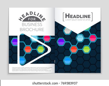 Abstract vector layout background set. For art template design, list, front page, mockup brochure theme style, banner, idea, cover, booklet, print, flyer, book, blank, card, ad, sign, sheet, a4.