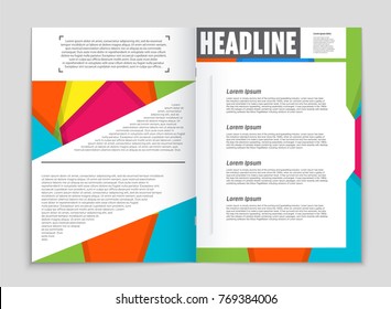 Abstract vector layout background set. For art template design, list, front page, mockup brochure theme style, banner, idea, cover, booklet, print, flyer, book, blank, card, ad, sign, sheet,, a4.