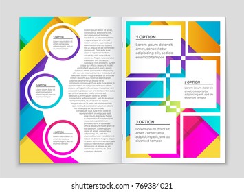 Abstract vector layout background set. For art template design, list, front page, mockup brochure theme style, banner, idea, cover, booklet, print, flyer, book, blank, card, ad, sign, sheet,, a4.