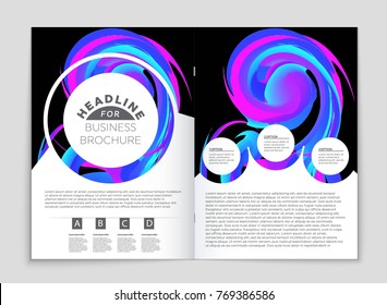 Abstract vector layout background set. For art template design, list, front page, mockup brochure theme style, banner, idea, cover, booklet, print, flyer, book, blank, card, ad, sign, sheet, a4