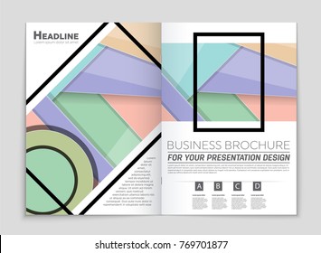 Abstract vector layout background set. For art template design, list, front page, mockup brochure theme style, banner, idea, cover, booklet, print, flyer, book, blank, card, ad, sign, sheet,, a4.