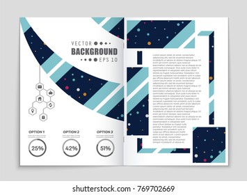 Abstract vector layout background set. For art template design, list, front page, mockup brochure theme style, banner, idea, cover, booklet, print, flyer, book, blank, card, ad, sign, sheet, a4