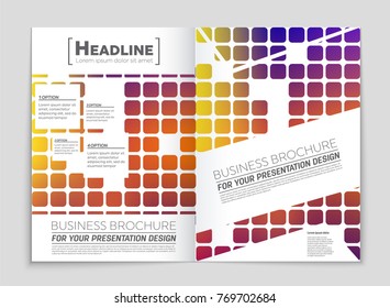 Abstract vector layout background set. For art template design, list, front page, mockup brochure theme style, banner, idea, cover, booklet, print, flyer, book, blank, card, ad, sign, sheet, a4.