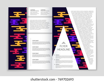 Abstract vector layout background set. For art template design, list, front page, mockup brochure theme style, banner, idea, cover, booklet, print, flyer, book, blank, card, ad, sign, sheet, a4.