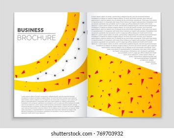 Abstract vector layout background set. For art template design, list, front page, mockup brochure theme style, banner, idea, cover, booklet, print, flyer, book, blank, card, ad, sign, sheet, a4