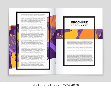 Abstract vector layout background set. For art template design, list, front page, mockup brochure theme style, banner, idea, cover, booklet, print, flyer, book, blank, card, ad, sign, sheet, a4