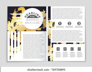 Abstract vector layout background set. For art template design, list, front page, mockup brochure theme style, banner, idea, cover, booklet, print, flyer, book, blank, card, ad, sign, sheet, a4.