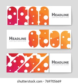 Abstract vector layout background set. For art template design, list, front page, mockup brochure theme style, banner, idea, cover, booklet, print, flyer, book, blank, card, ad, sign, sheet, a4