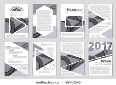 Abstract vector layout background set. For art template design, list, front page, mockup brochure theme style, banner, idea, cover, booklet, print, flyer, book, blank, card, ad, sign, sheet,, a4.