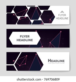 Abstract vector layout background set. For art template design, list, front page, mockup brochure theme style, banner, idea, cover, booklet, print, flyer, book, blank, card, ad, sign, sheet, a4.