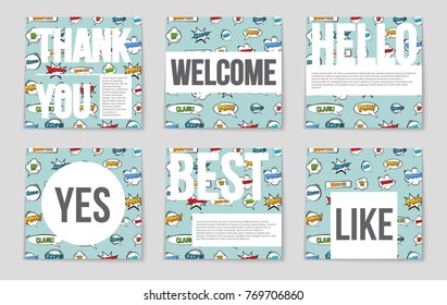 Abstract vector layout background set. For art template design, list, front page, mockup brochure theme style, banner, idea, cover, booklet, print, flyer, book, blank, card, ad, sign, sheet, a4.
