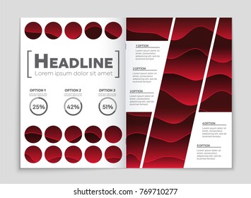 Abstract vector layout background set. For art template design, list, front page, mockup brochure theme style, banner, idea, cover, booklet, print, flyer, book, blank, card, ad, sign, sheet, a4.