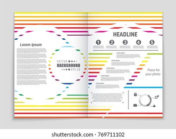 Abstract vector layout background set. For art template design, list, front page, mockup brochure theme style, banner, idea, cover, booklet, print, flyer, book, blank, card, ad, sign, sheet, a4.