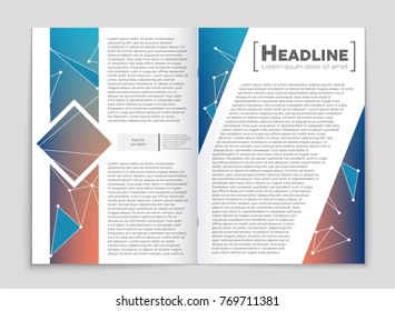 Abstract vector layout background set. For art template design, list, front page, mockup brochure theme style, banner, idea, cover, booklet, print, flyer, book, blank, card, ad, sign, sheet, a4.
