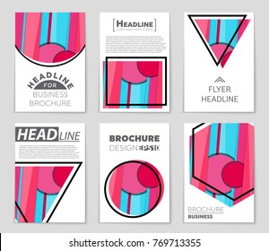 Abstract vector layout background set. For art template design, list, front page, mockup brochure theme style, banner, idea, cover, booklet, print, flyer, book, blank, card, ad, sign, sheet,, a4.