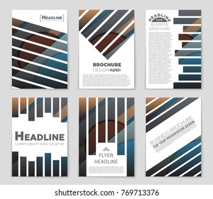 Abstract vector layout background set. For art template design, list, front page, mockup brochure theme style, banner, idea, cover, booklet, print, flyer, book, blank, card, ad, sign, sheet,, a4.