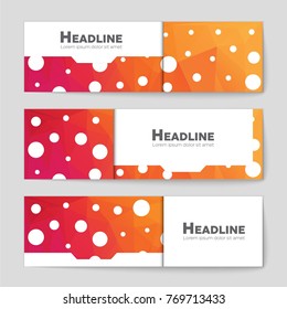 Abstract vector layout background set. For art template design, list, front page, mockup brochure theme style, banner, idea, cover, booklet, print, flyer, book, blank, card, ad, sign, sheet, a4